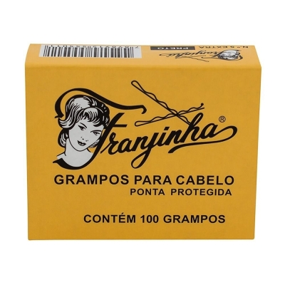 Grampo franjinha preto n5, preto