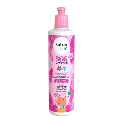 Ativador De Cachos S.o.s Kids Infantil Salon Line 300ml