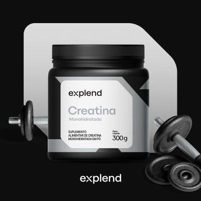 Creatina monohidratada 300g explend