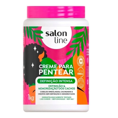 Creme pentear salon line 1kg definicao intensa, definicao intensa