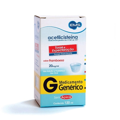 Acetilcisteina, 20mg xaropee fr 120ml inf