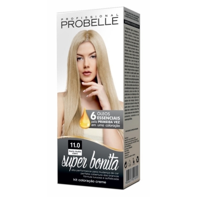 Kit coloracao super bonita 11.0 louro mto claro