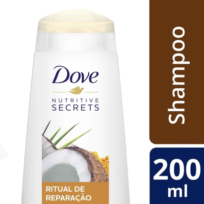 Shampoo dove 200ml ritual de reparacao, ritual de reparacao