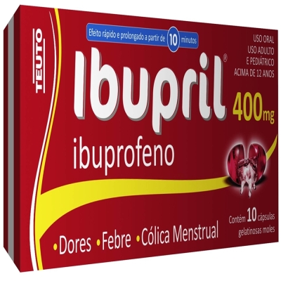 Ibupril 400mg 10comprimidos gel