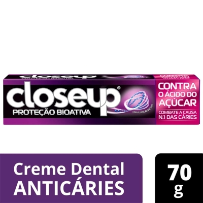 Creme dental close-up 70g protecao bioativa