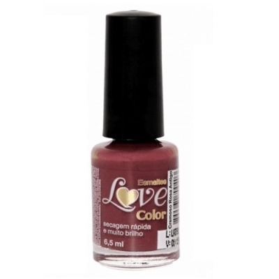 Esmalte love color 6.5ml crem. rosa antigo