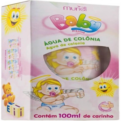 Colonia baby muriel 100ml menina, menina