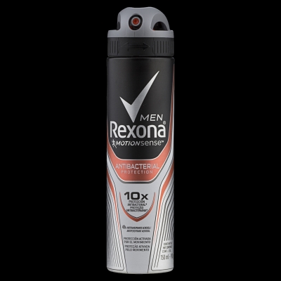 Desodorante rexona aero 150ml men antibacterial protection, antibacterial men