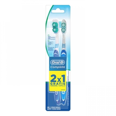 Cepillo de dientes Oral-B suave x 2 unidades