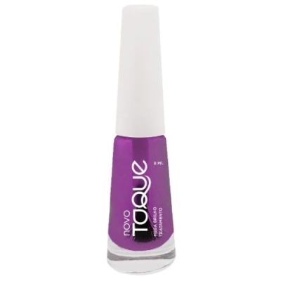 Esmalte novo toque 8ml mega brilho tratamento, novo toque megabrilho tratamento