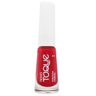 Esmalte novo toque 8ml domadora cremoso , novo toque domadora perolado 9ml