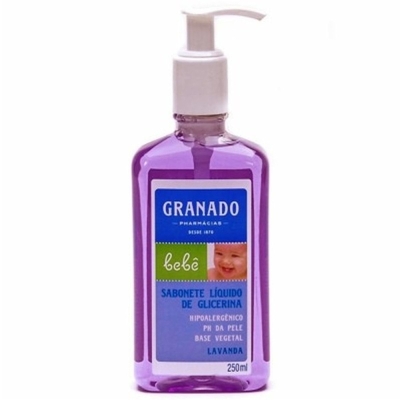 Sabonete granado bebe 250ml lavanda, lavanda