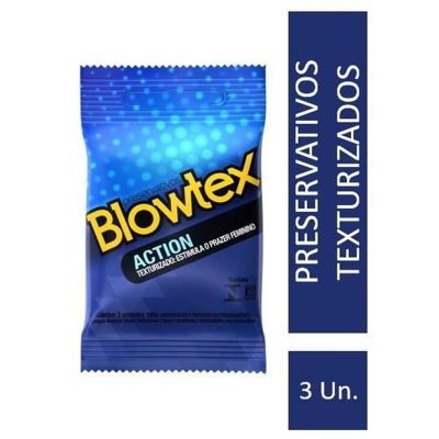 Preservativo blowtex c/3 action