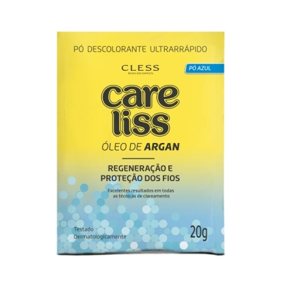 Descolorante care liss 20g oleo de argan, po azul
