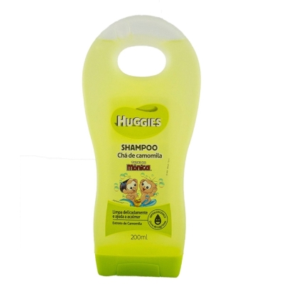 Shampoo turma da monica 200ml cha de camomila, cha de camomila