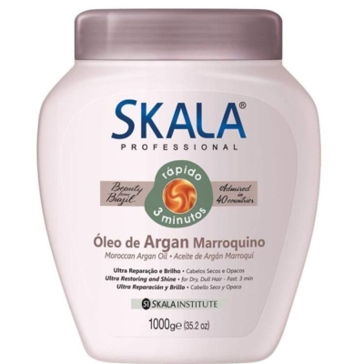 Creme skala 1kg oleo de argan , tratamento skala argan 1kg