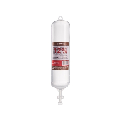 Solucao enema clisterol 12% 500ml 