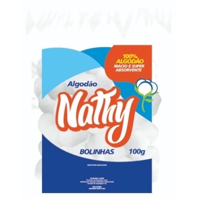 Algodao nathy 100g, bolas