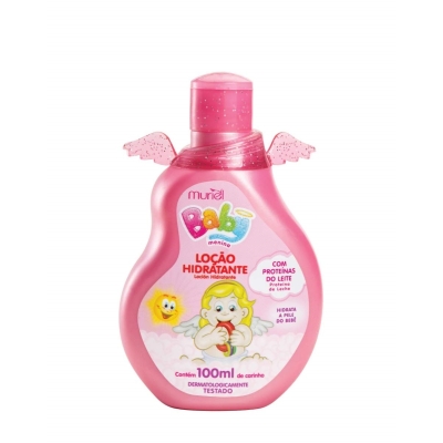 Hidratante muriel baby 100ml menina, menina