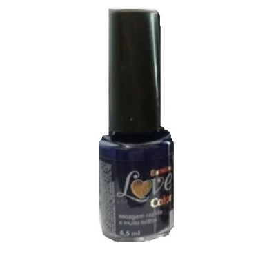 Esmalte love color 6.5ml crem. azul escuro