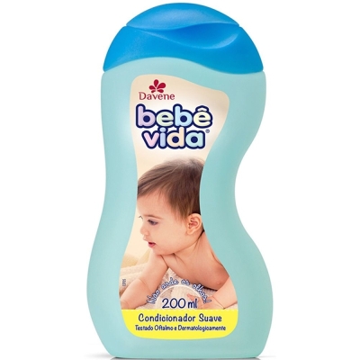 Condicionador bebe vida 200ml hidratante, infantil
