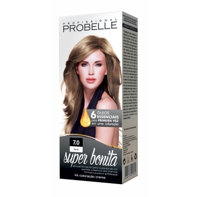 Kit coloracao super bonita 7.0 louro