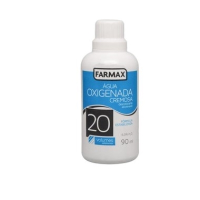  Agua Oxigenada Descolorante Pelos 10 20 30 40 Volumes 90ml Tom 20 Volumes