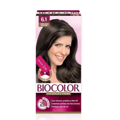 TINTURA BIOCOLOR 6.1 MINI LOURO CINZA MODERNO