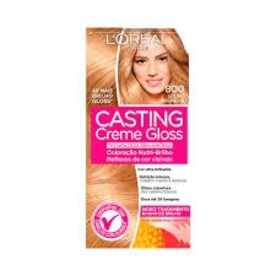  Tinta Casting Creme Gloss Lóreal Tom LOURO BAUNILHA 800