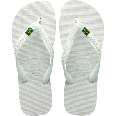 Havaianas brasil 39/40 branco