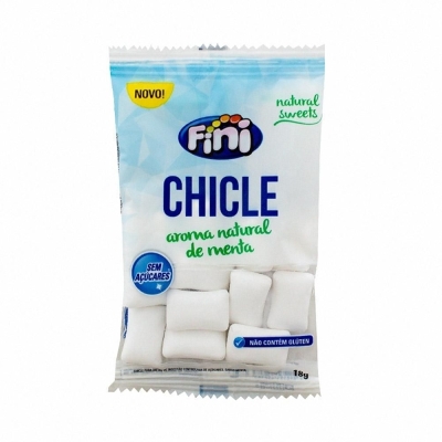 Fini natural sweets chicle 18g menta