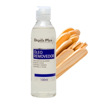 Oleo removedor de algodao100ml depileplus