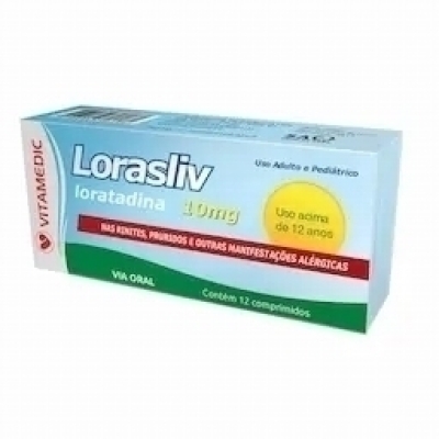 Lorasliv 10mg c/12, 10mg cx 12 comp
