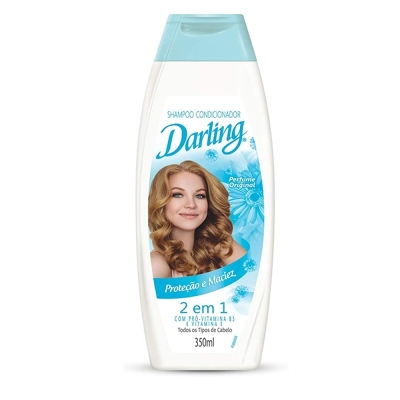 Shampoo darling 350ml 2 em 1, 2 em 1
