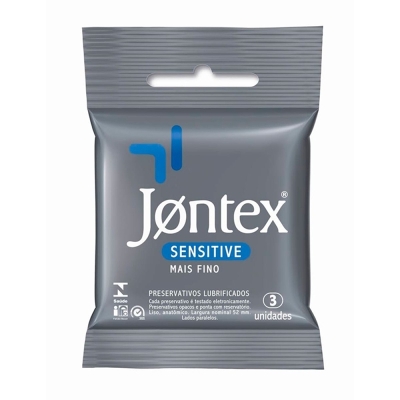 Preservativo jontex sensitive c/3