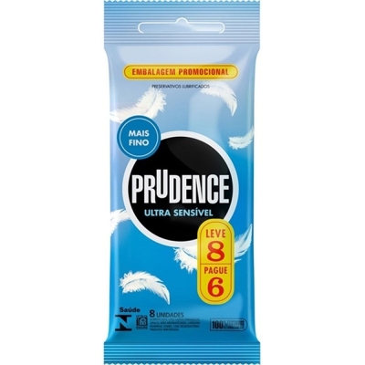 Preservativo prudence c/08 ultra sensivel