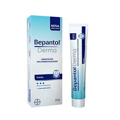  Bepantol Derma Creme 20g Hidratação Cicatrização Tatuagem Tipo de embalagem Tubo Fragrância Nenhuma Tipos de pele Normal