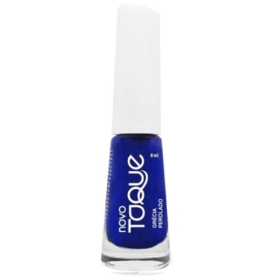 Esmalte novo toque 8ml grecia perolado, novo toque grecia perolado