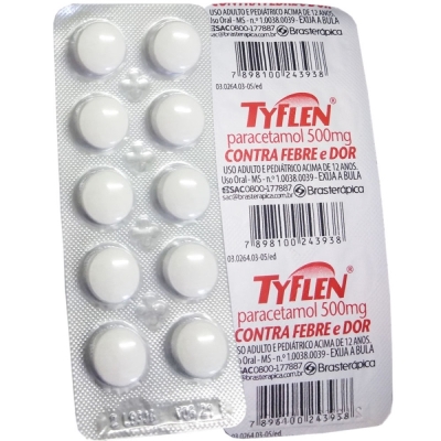TYFLEN 500MG C/10