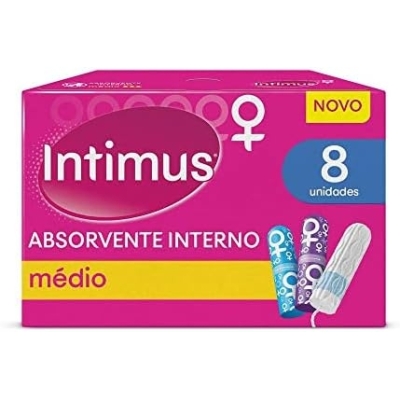Absorvente interno intimus medio c/8