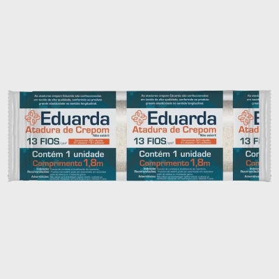 Atadura de crepom eduarda 13fios 06cm