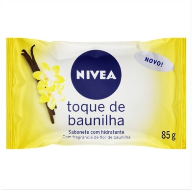 SABONETE NIVEA 85G HIDRAT. TOQUE DE BAUNILHA 