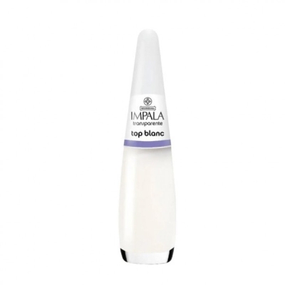 Esmalte impala top blanc transparente, top blanc