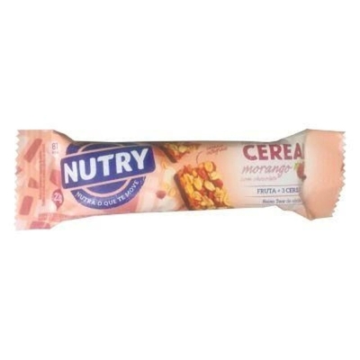 Barra cereal nutry 22g light morango/chocolate, morango/chocolate