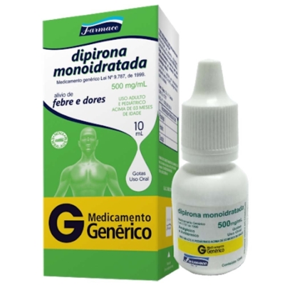 Dipirona 500mg/ml gen gotas 10ml