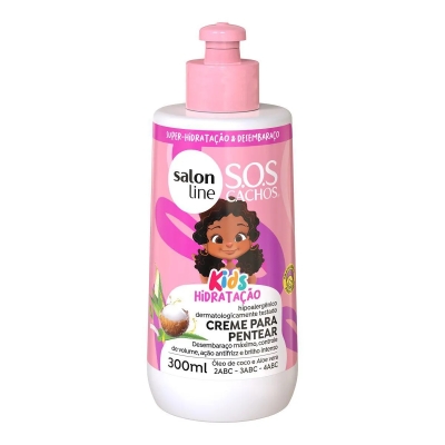 Creme pentear salon line 300ml sos kids